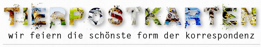 Tierpostkarten Logo